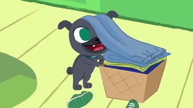 دانلود انیمیشن کودکانه والت دیزنی- این داستان : تمیز کردن با بینگو