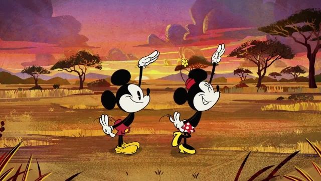 دانلود انیمیشن زیبای میکی موس (Mickey Mouse Cartoon) این قسمت: سیاحت در افریقا