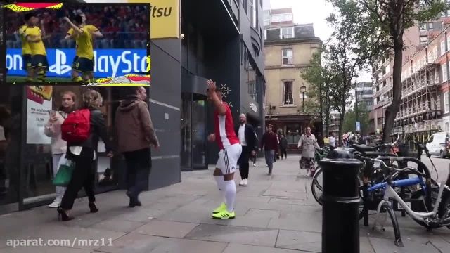 دانلود ویدیو نمایش خیابانی شادی های بعد از گل بازی Fifa 20 