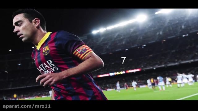 دانلود ویدئو 10 گل برتر ژاوی هرناندز برای باشگاه بارسلونا