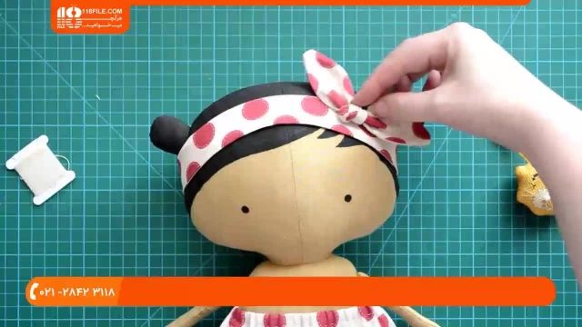آموزش دوخت لباس و شلوار برای عروسک بیبی تیلدا 