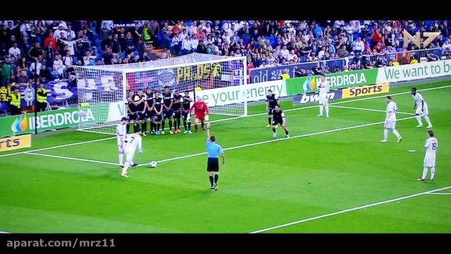 دانلود ویدئو تشابه جذاب گل های کریستیانو رونالدو در رئال مادرید و منچستر یونایتد