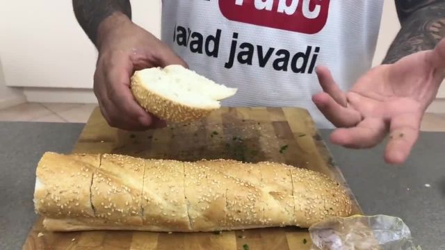 طرز تهیه نان سیر مجلسی و محبوب با جواد جوادی 