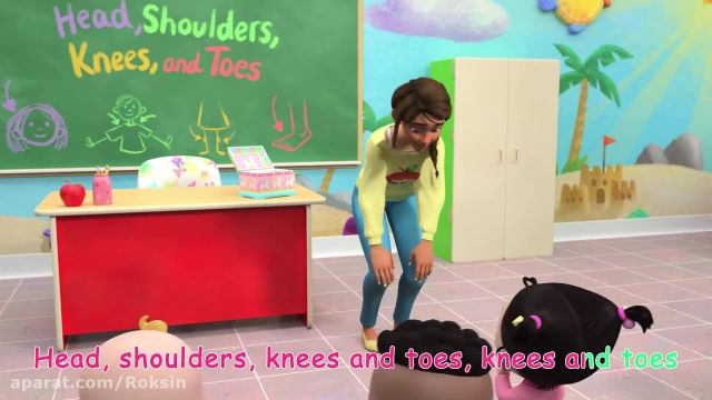 دانلود انیمیشن کودکانه کوکو ملون- این داستان : ترانه کودکانه اعضای بدن