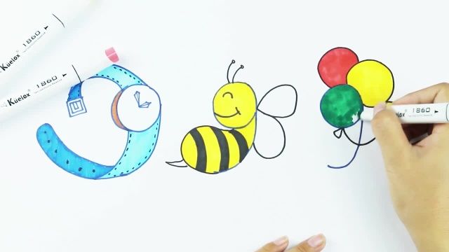 آموزش نقاشی برای کودکان با عدد 9