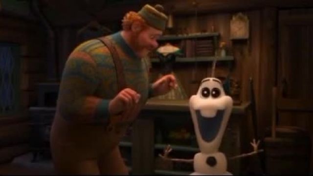  انیمیشن Once upon a snow man روزگار آدم برفی(تولداولاف) با دوبله فارسی