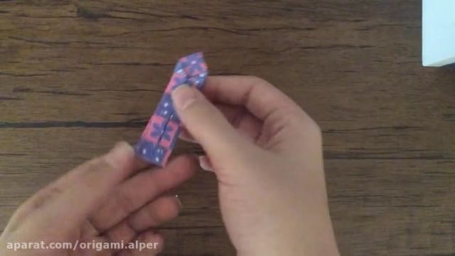 ویدیو آموزشی اوریگامی انگشتر  بسیار راحت و سه بعدی مخصوص بچه ها 