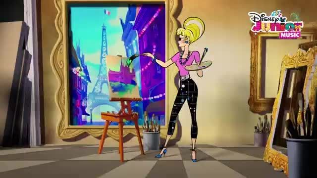 دانلود انیمیشن کودکانه fancy nancy  - این داستان : پاریس من