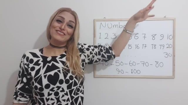 ویدیو آموزشی اعداد در زبان انگلیسی 