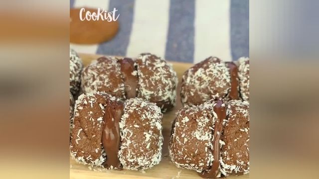 آموزش ویدیویی روش درست کردن کوکی های شکلاتی