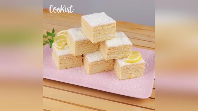 آموزش ویدیویی روش درست کردن کیک لیمو شیرین