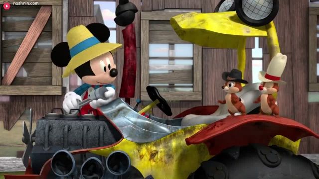 دانلود انیمیشن کودکانه میکی موس - این داستان : اصلاح مزرعه