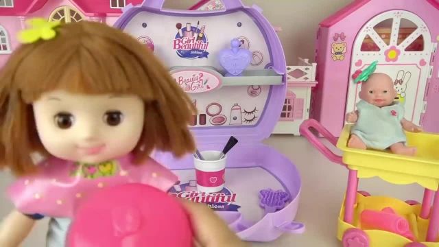 دانلود کارتون عروسک بازی دخترانه - این قسمت فروشگاه زیبایی مو