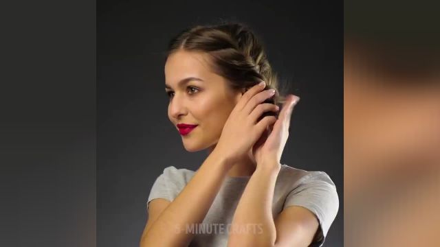 ویدیو ایده هایی ساده ای برای چیدن و چرخاندن موهای خود را در چند دقیقه ببینید