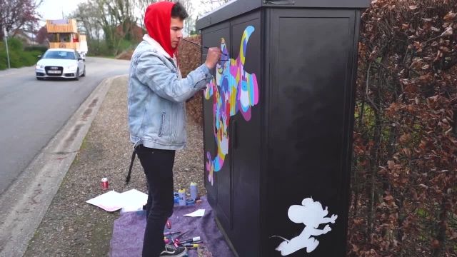 اموزش ایده های مختلف برای نقاشی های خیابانی در چند دقیقه