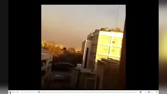 حمله و شلیک هوایی سپاه به بشقاب پرنده ها فرازمینی ها در ایران بسیار شوک آور