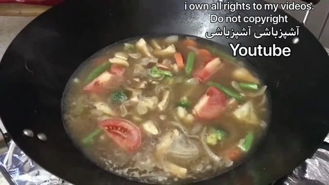 طرز تهیه سوپ خوشمزه و پرخاصیت مالزیایی جواد جوادی 