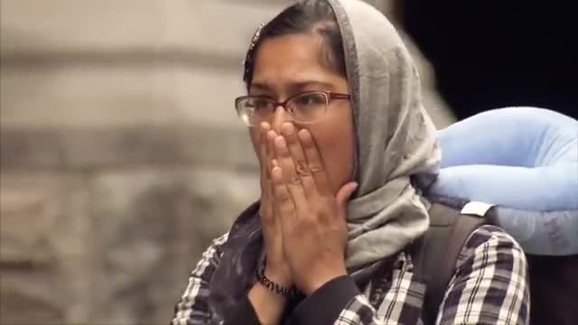 چند دقیقه با دوربین مخفی طنز خارجی (just for laughs) - ربات قدرتمند 
