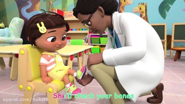دانلود انیمیشن کودکانه کوکو ملون- این داستان : ترانه کودکانه معاینه دکتر 