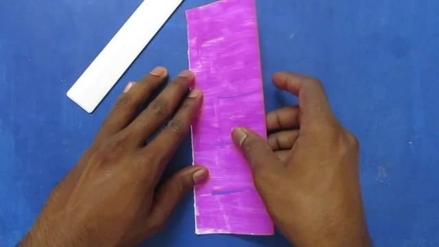 ویدیو آموزشی کاردستی زیبا و اوریگامی- چاقوی کاغذی