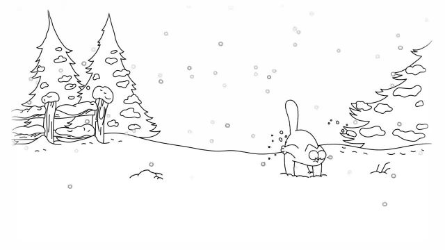 دانلود کارتون گربه سایمون - این داستان "بازی های زمستانی"