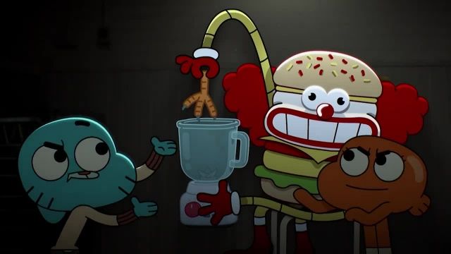 دانلود انیمیشن سریالی گومبال -این داستان : خوردن همبرگر ریچارد