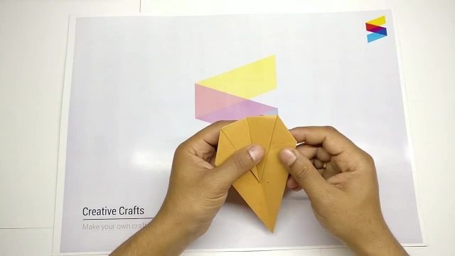 ویدیو آموزشی کاردستی اوریگامی موش ساده 