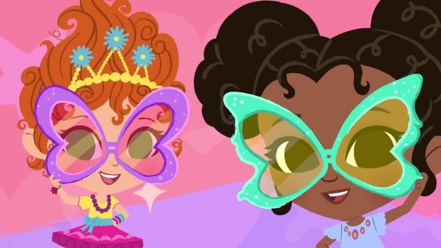 دانلود انیمیشن کودکانه fancy nancy  - این داستان :یادگیری رفتار خوب