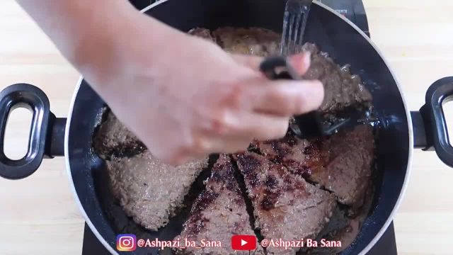 دستور پخت کباب دیگی با کته زعفرانی و گوجه خوشمزه رستورانی 
