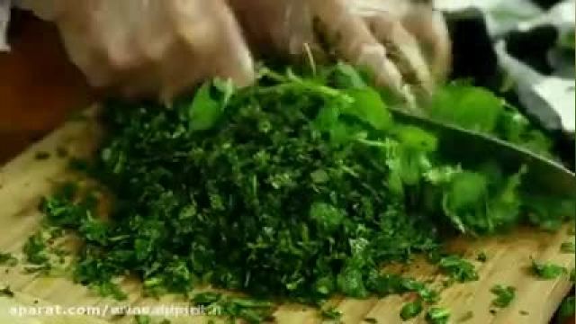 آموزش ویدیویی روش تهیه کوفته برنجی