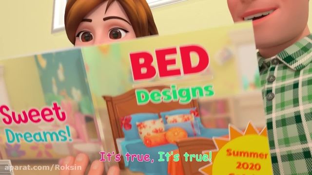 دانلود انیمیشن کودکانه کوکو ملون- این داستان : تختخواب جدید میخوام