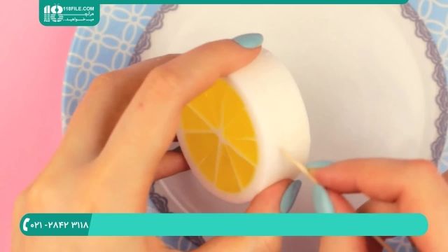 آموزش ساخت صابون لیمویی