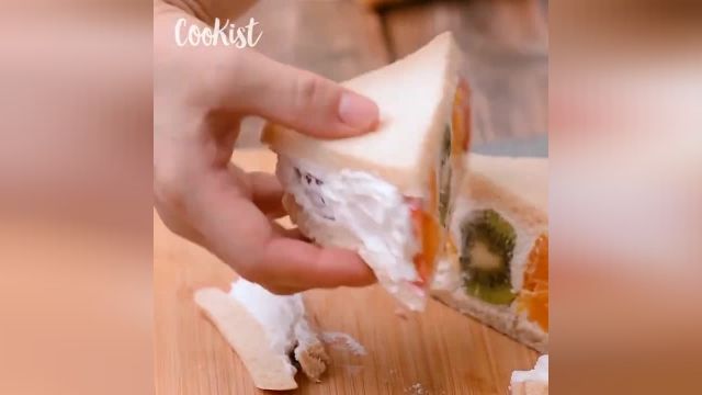 آموزش ویدیویی روش درست کردن کیک ساندویچ