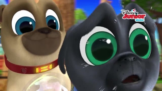 دانلود انیمیشن کودکانه puppy dog pals- این داستان : حباب های بزرگ