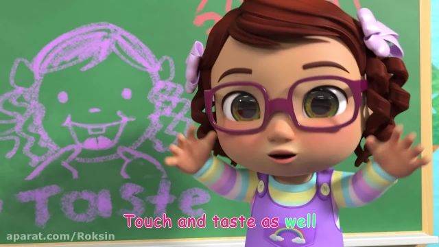 دانلود انیمیشن کودکانه کوکو ملون- این داستان : ترانه کودکانه حواس پنجگانه