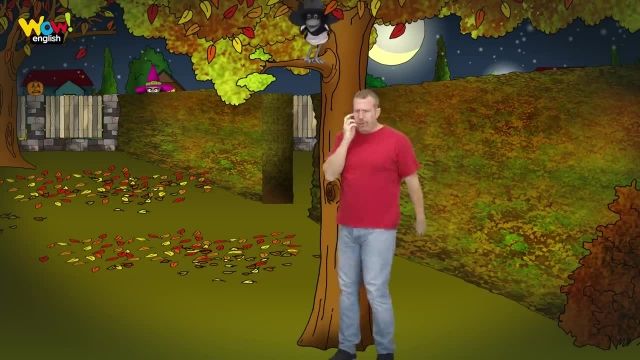 دانلود انیمیشن آموزش زبان انگلیسی استیو و مگی-این داستان : اهنگ انگشتی هالووین