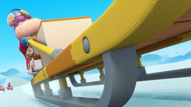 دانلود انیمیشن کودکانه والت دیزنی- این داستان : سورتمه سواری