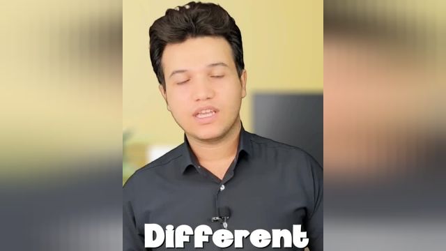 آموزش زبان انگلیسی |  واژه متفاوت میشه Different ????