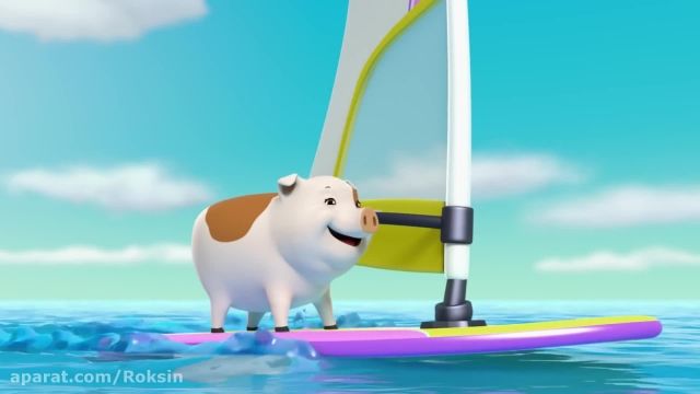 دانلود انیمیشن سگ های نگهبان به دوبله فارسی - نجات خوک موج سوار