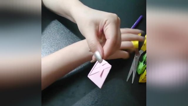 آموزش ساخت ماهی اوریگامی با کاغذ رنگی