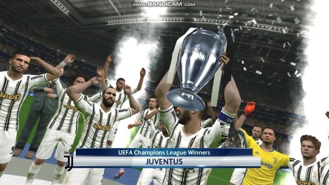قهرمانی یوونتوس در مقابل اتلتیکو مادرید در pes 2017