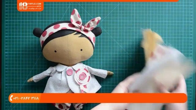 آموزش دوخت عروسک توپلو تیلدا با پارچه