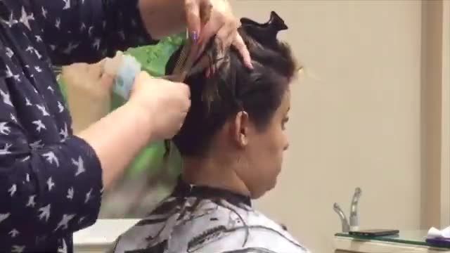 آموزش کوتاه کردن موی دخترانه در قرنطینه - آموزش کوتاه کردن مو در منزل
