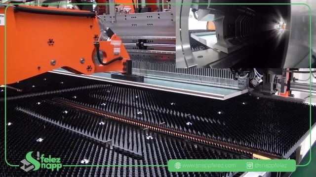 خمکاری ورق فولادی با استفاده از ماشین خمکاری