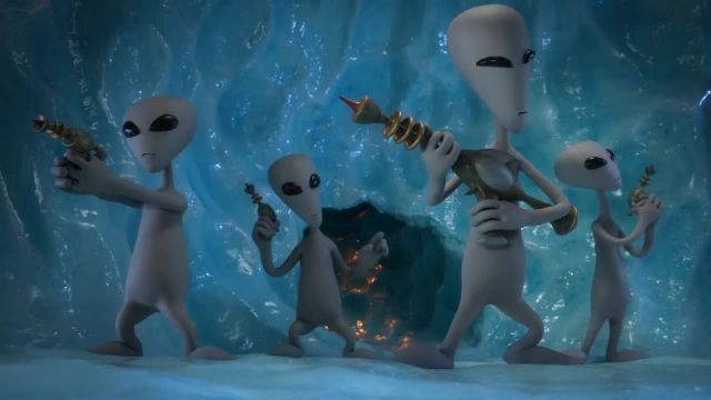 دانلود انیمیشن Alien Xmas 2020 کریسمس بیگانه دوبله فارسی
