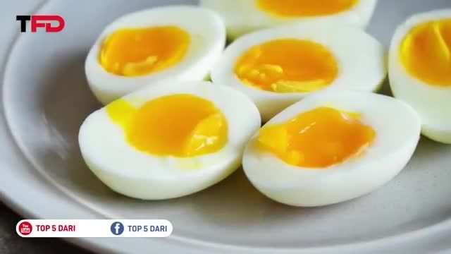 فواید و خواص تخم مرغ آب پز در صبحانه