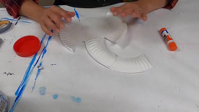آموزش تصویری ساخت کاردستی فیل با بشقاب یکبار مصرف !