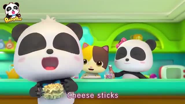 دانلود کارتون بیبی باس جدید زبان اصلی BabyBus - برگر به پنیر نگاه میکنه !