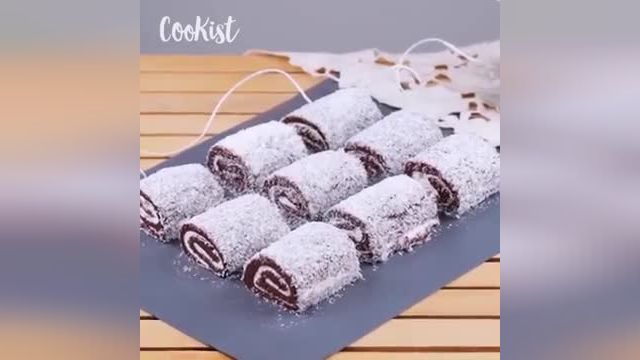 فیلم آموزش رول شکلاتی بدون نیاز به پخت با ساده ترین تکنیک در پخت