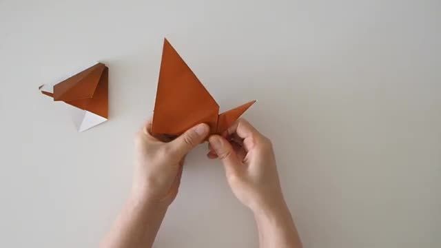 آموزش تصویری ساخت سگ کاغذی بسیار زیبا و ساده برای کودکان !